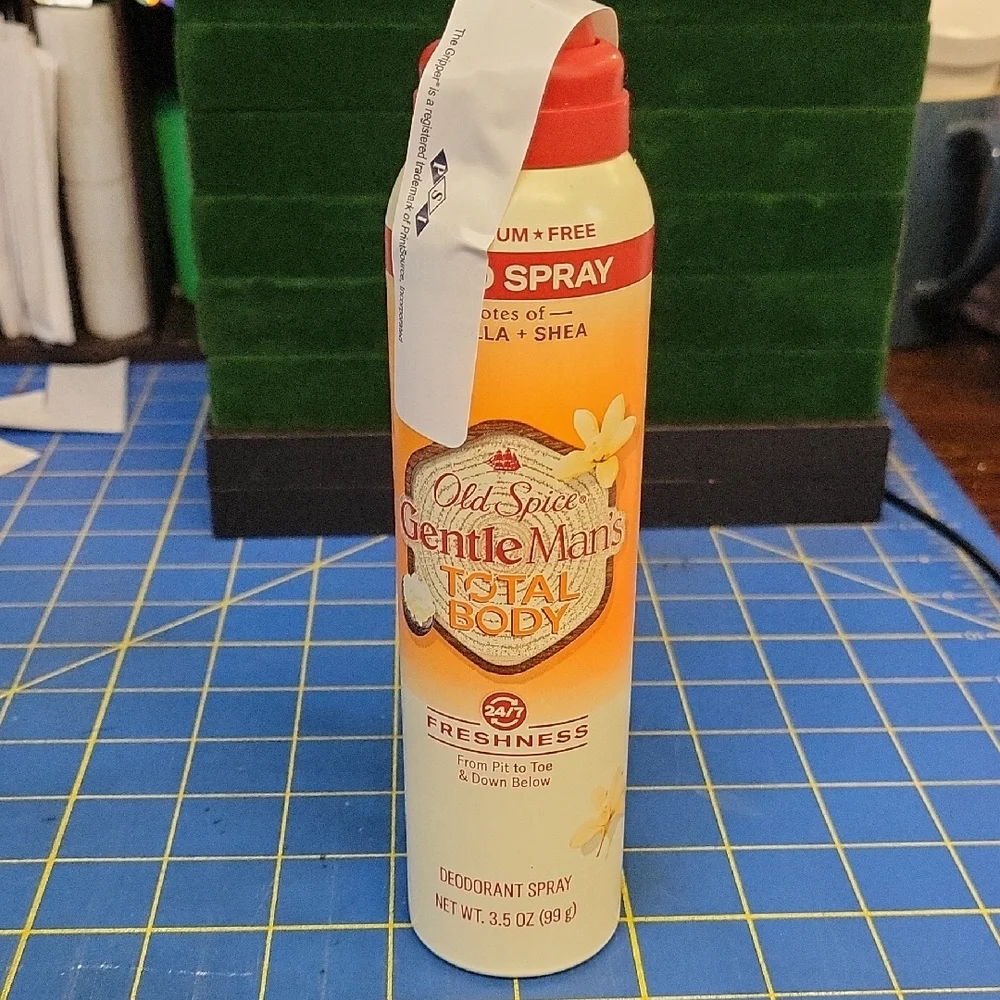 GentleMan's Gentle Man's Total Body Deodorant Spray Freshness 99g New Can